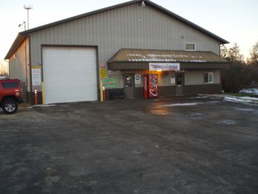 Exterior view of Greg's Garage.
