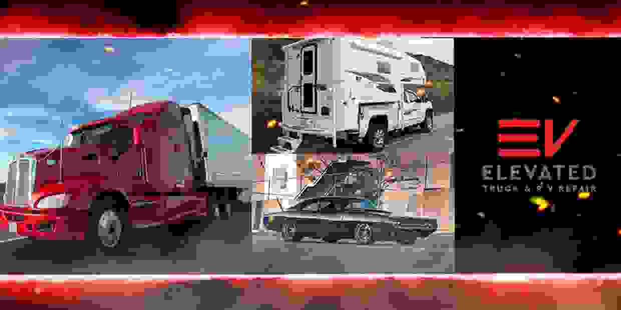 Elevated Truck Collision Repair Ogden, Utah Elevated Truck