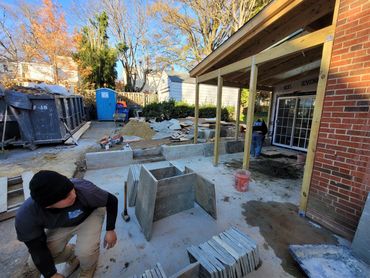 Flagstone Patio Prep