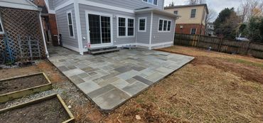 Custom Flagstone Patio