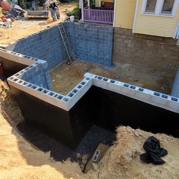 Our Foundations always include excavation, waterproofing, and grading. Guaranteed to inspections.