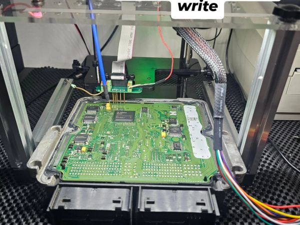 Bench clone service with your original ECM read write plug and play IMMO VIN transfer