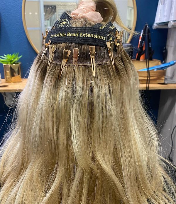 hand tied hair extensions san diego