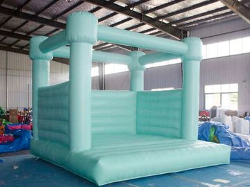 Aqua blue Luxury modern bounce house