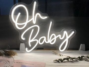 oh baby neon sign