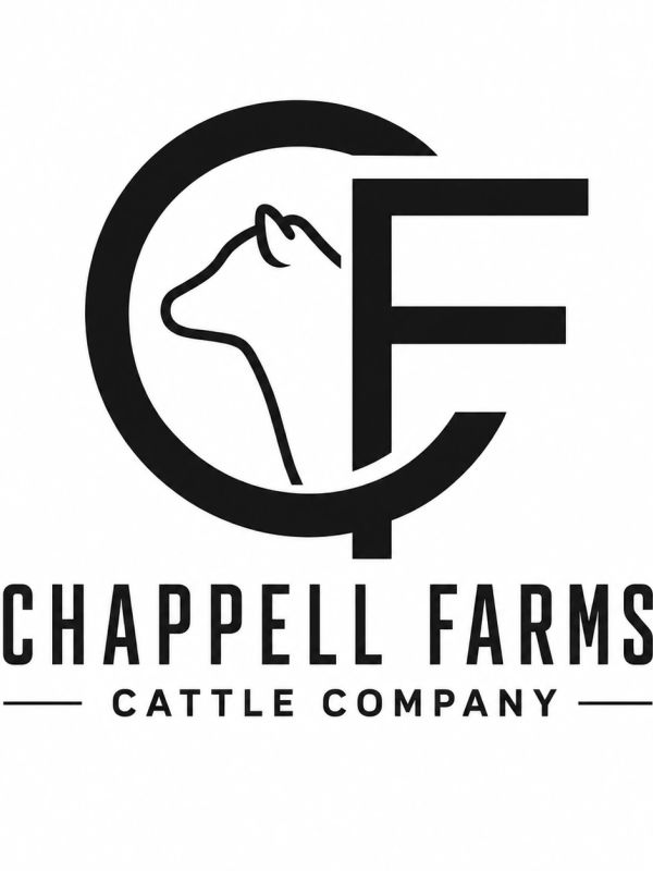Logo for Chappell Farms Cattle Company.
