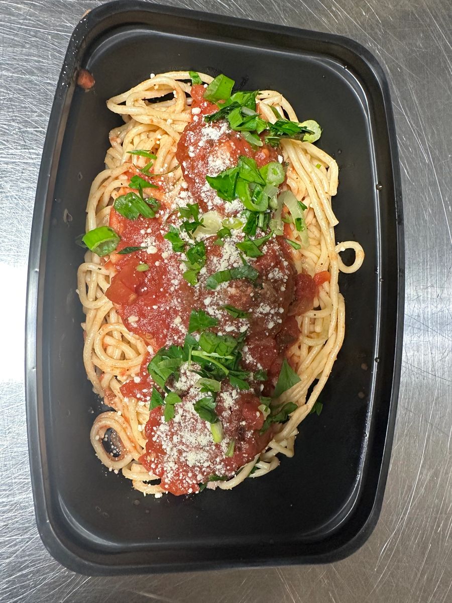 Butcher Meatballs and Pasta
