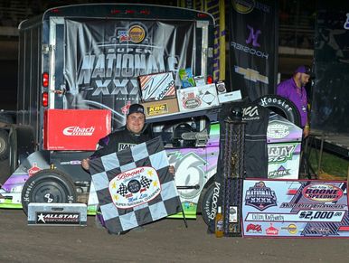 2022 IMCA Super Natonals, Mod Lite Champion, Dillon Raffurty, KRC, Kluhsman Racing