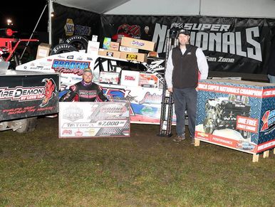 2022 IMCA Super Nationals Modified Top finisher Tom Berry Jr., KRC, Kluhsman Racing