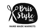 Logo: BrisStyle Inc, Hand Made Markets.  Monster Nails regularly attends these events.