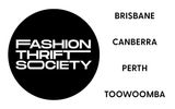 Logo: Fashion Thrift Society: Brisbane, Canberra, Perth, Toowoomba. Monster Nails stores were here.