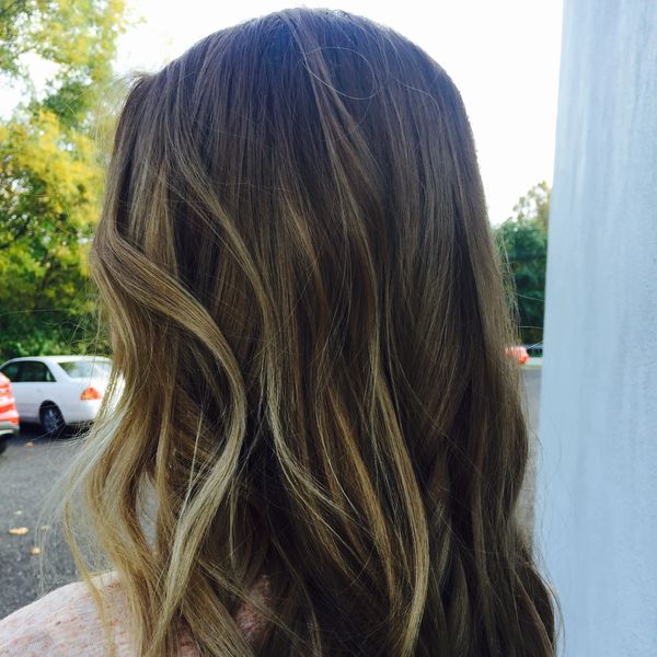 Balayage Highlight Hair Style