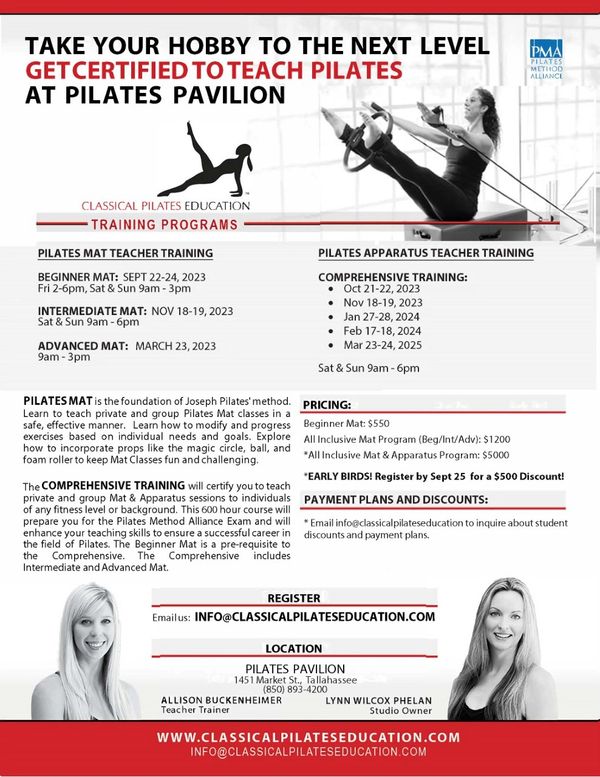 Mat Pilates Class Plans for Pilates Instructors