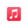 Music app icon with a white musical note.