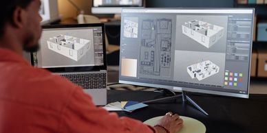 3D modeling and visualization services allow you to see your project in detail before construction.