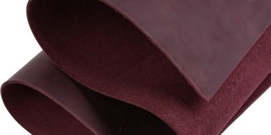 Dark Red Leather