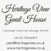 Heritage View Guest House