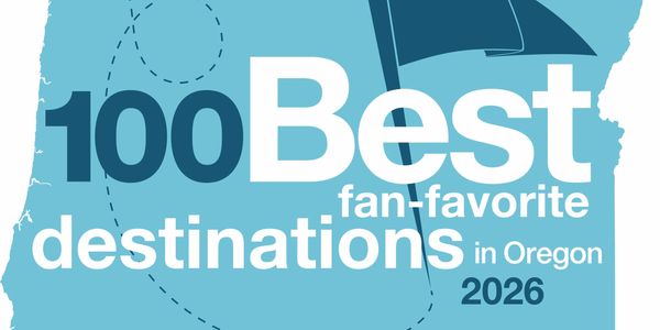 Top 100 fan-favorite destinations in Oregon for 2026.