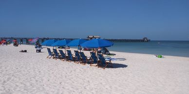 Naples umbrellas and chair beach rentals
Naples paddleboard beach rentals 
239-601-2700