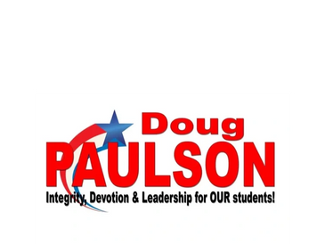 Campaign logo for Doug Paulson emphasizing integrity and leadership.