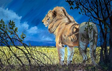The Approaching Storm
2023 Oil on Birch