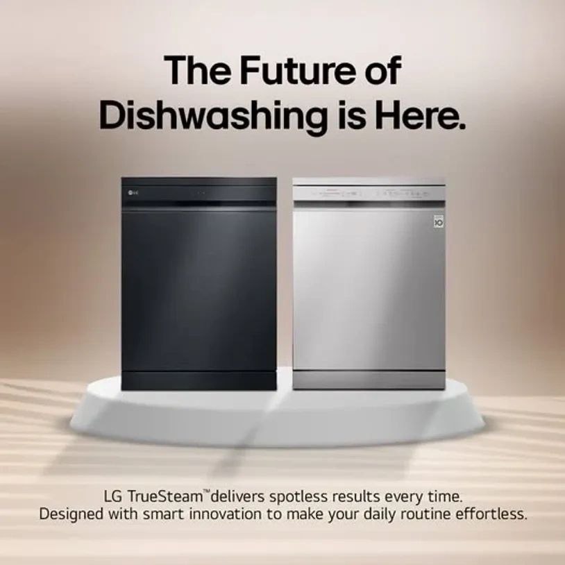 LG TrueSteam Smart Dishwasher for Spotless Cleaning and Energy Efficiency Malaysia