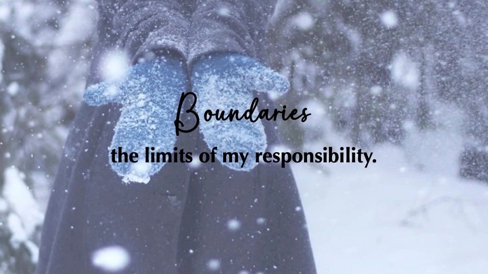 Boundaries The Limits Of My Responsibility