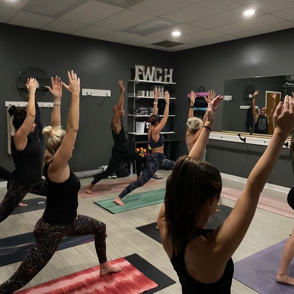 Group Fitness Class at a Fitness Studio