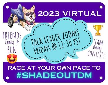 Pack Leader Team Building Zoom on Fridays - Friends, Family & Fun, Pups for the RACE to #ShadeOutDM