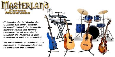 Instrumentos que se enseñan en clases particulares independientemente de los cursos musicales.