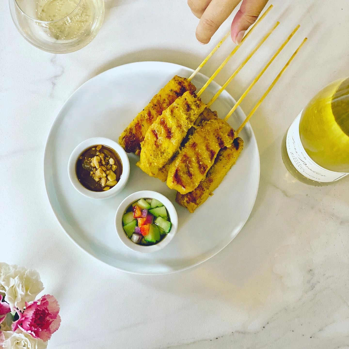 Grilled Turmeric Half Chicken