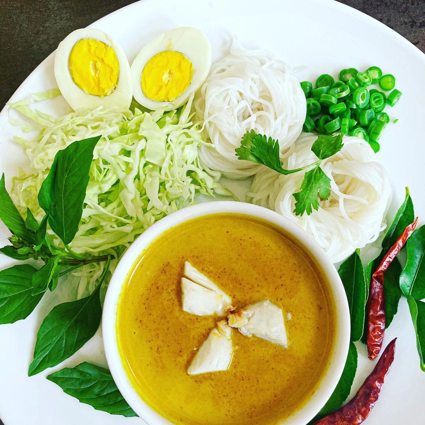 Tom Kha Noodle Soup