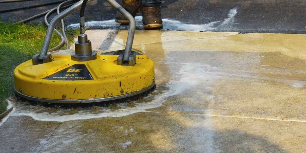 Pressure washing 