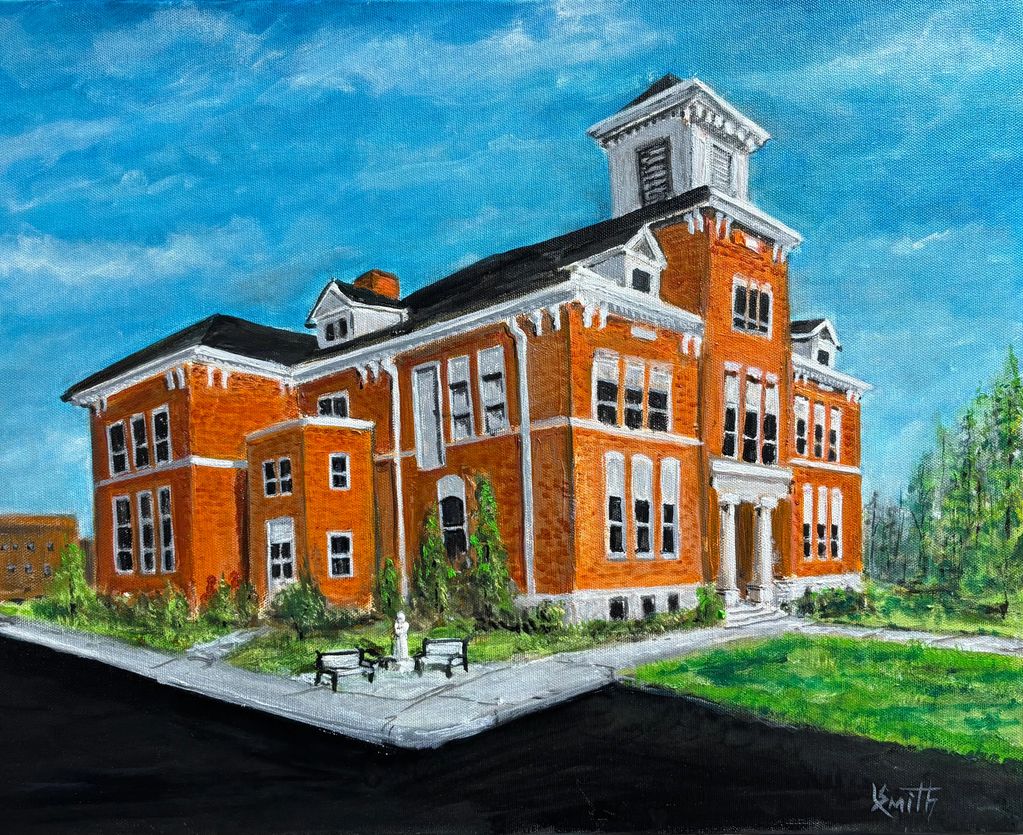 Old Minster Elementary School 1906
Oil on Canvas 16 x 20