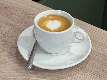 Еспресо мак’ято у кав'ярні Good Mood 
