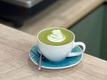 Матча-лате у кав'ярні Good Mood Coffee, Тернопіль