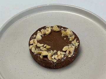 Тарт шоколадний фундук у кав'ярні Good Mood Coffee, Тернопіль