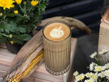 Гарбузовий лате в Good Mood Coffee