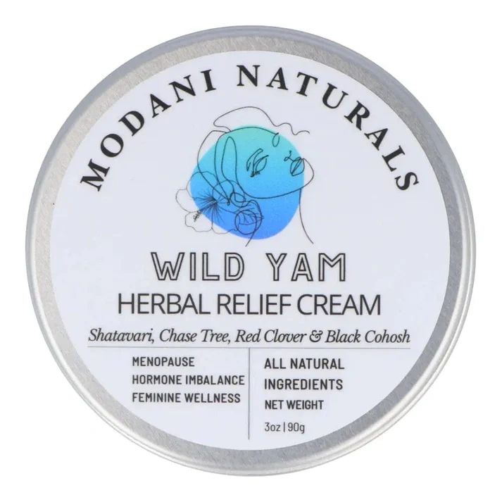 Wild Yam Cream with Chaste Tree, Shatavari, Red Clover and Black Cohosh