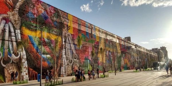 Boulevard Olimpico, Mural do Kobra