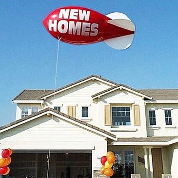 'New Homes' Blimp