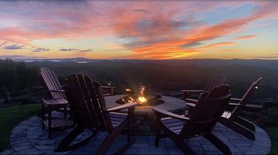 Campfire at  Mountain Falls Luxury RV Resort