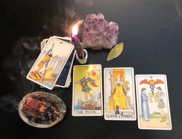 Tarot Cards
Ryder Waite
Tarot Card Reading
Witch altar
