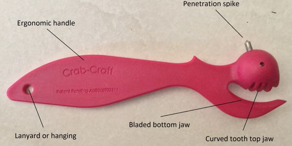 Crab Craft Ripper™ part identification picture