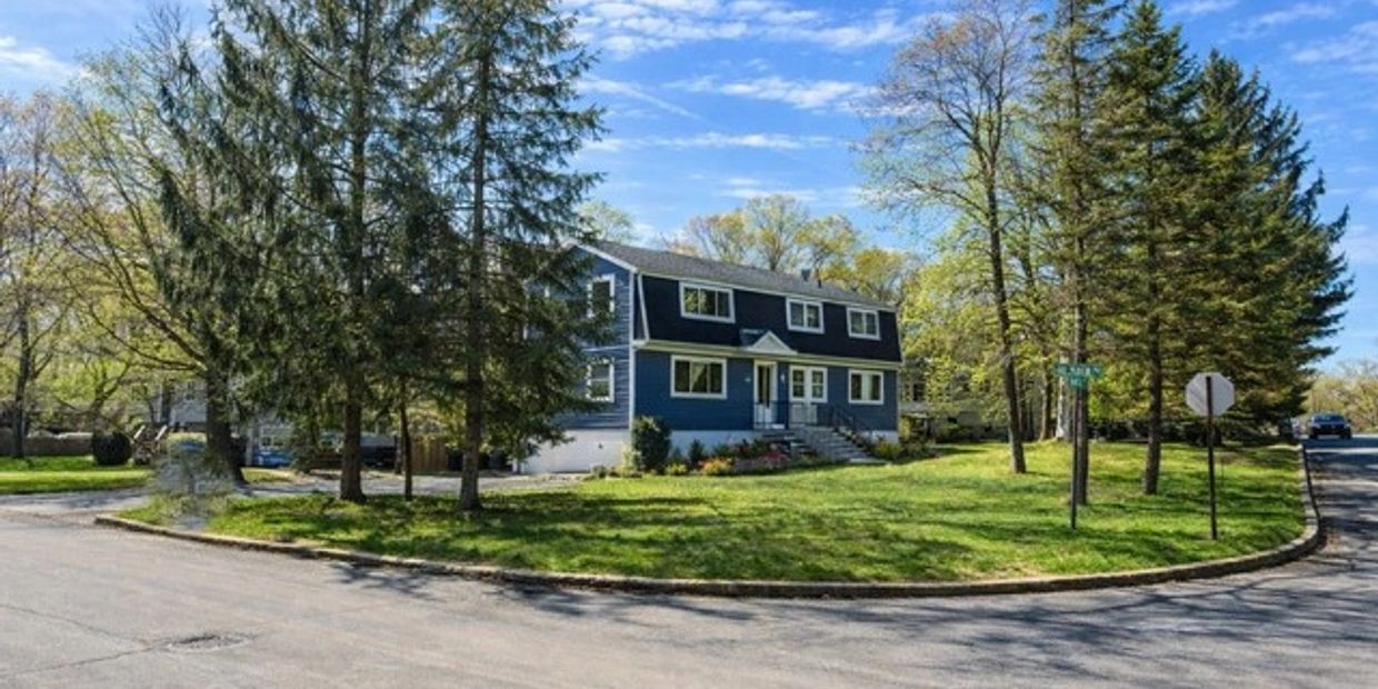 Home for sale in Monroe NY – 150 Lake Region Blvd corner lot with mature trees in Orange County NY