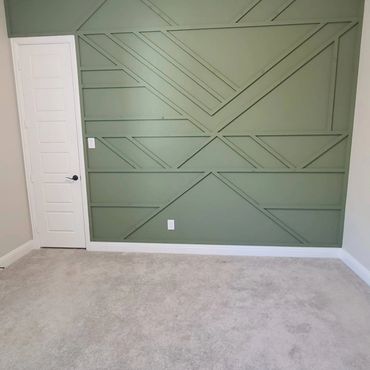 New Updated Accent wall 