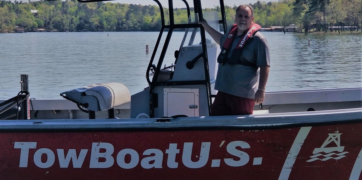 Terry Russeau, owner of TowBoatU.S. on Lewis Smith Lake.