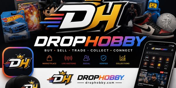 DropHobby platform for buying, selling, trading, and collecting hobbies.