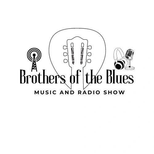 Logo for Brothers of the Blues music and radio show.