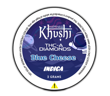 kHUSHI THC-A DIAMONDS SAUCE 2GRAM INDICA - BLUE CHEESE